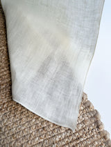 Vanilla Sheer Linen Curtain