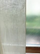 Vanilla Sheer Linen Curtain