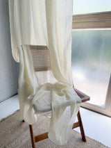 Vanilla Sheer Linen Curtain