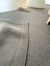 Brown Linen Table Runner