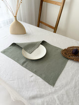 Sage Green Linen Placemat