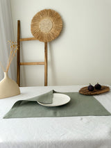 Sage Green Linen Placemat