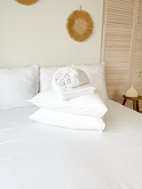 White Linen Sheet set