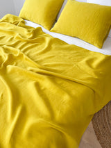 Yellow Linen Summer Cover