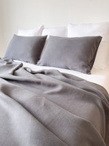 Dark Gray Linen Summer Cover