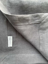 Dark Gray Linen Summer Cover