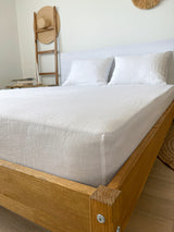 White Linen Sheet set