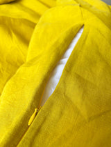 Yellow Linen Duvet Cover set