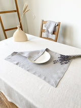 Light Grey Linen Placemat