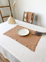 Tan Linen Placemat