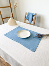 Light Blue Linen Placemat