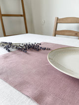 Dusty Pink Linen Placemat