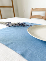 Light Blue Linen Placemat