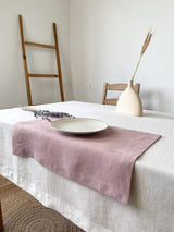 Dusty Pink Linen Placemat