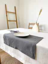 Dark Grey Linen Placemat