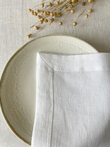 White Linen Napkin