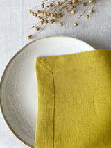 Yellow Linen Napkin