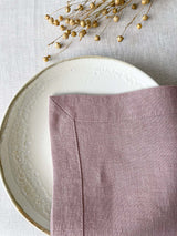 Dusty Pink Linen Napkin