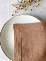 Tan Linen Napkin