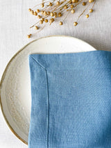 Light Blue Linen Placemat