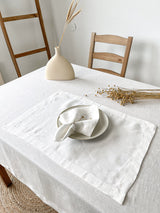 Off White Linen Napkin