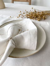 Off White Linen Napkin