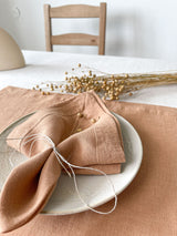 Tan Linen Napkin