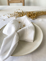 White Linen Napkin