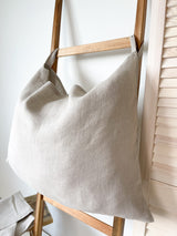 Hanging Linen Laundry Bag