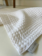 White Waffle Bath Mat