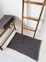 Dark Grey Waffle Bath Mat