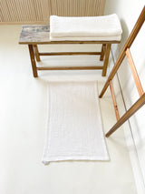 White Waffle Bath Mat