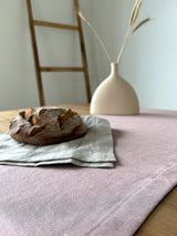 Dusty Pink Linen Table Runner