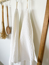 White Waffle Kitchen Towel