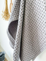 Dark Grey Waffle Kitchen Towel