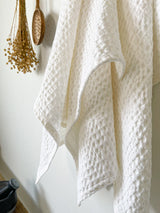 White Waffle Kitchen Towel