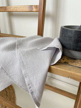 Light Grey Linen Tea Towel
