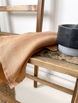 Tan Linen Tea Towel