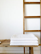 White Waffle Bath Sheet