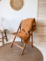 Cinnamon Waffle Throw Blanket