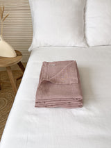 Dusty Pink Linen Summer Cover