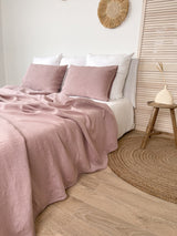 Dusty Pink Linen Summer Cover