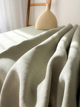 Sage Green Linen Tablecloth