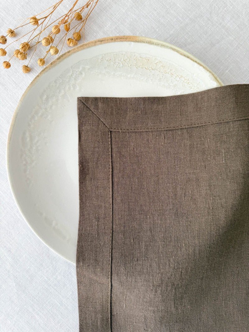 Brown Linen Napkin