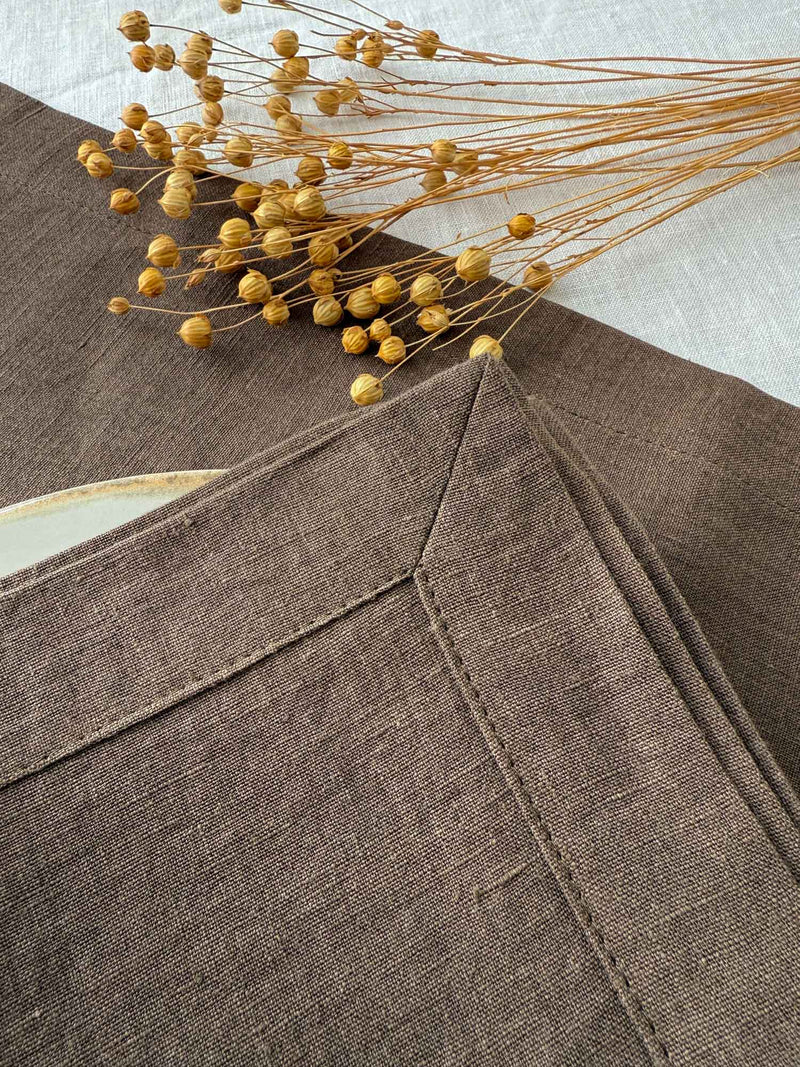 Brown Linen Napkin