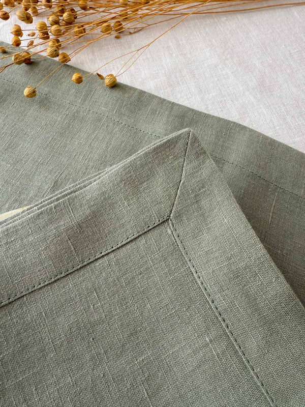 Sage Green Linen Napkin