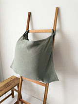 Hanging Linen Laundry Bag