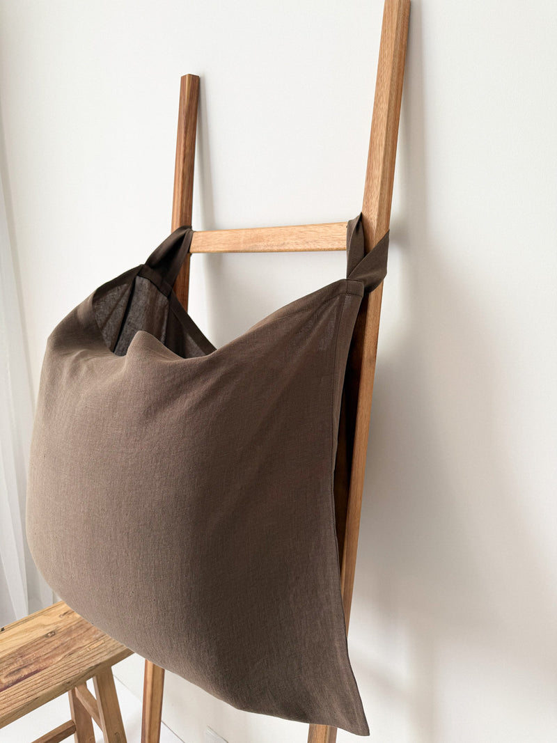 Hanging Linen Laundry Bag