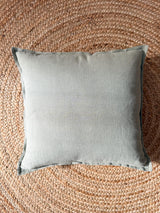 Sage Green Linen Throw Pillow Cover with Edging