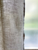 Medium Weight Washed Linen Curtains - Beige (Set of 2)